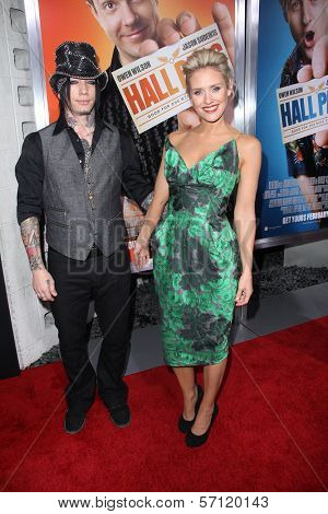 DJ Ashba, Nicky Whelan at the 