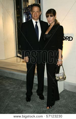 Tom Hanks and Rita Wilson at the Tom Ford Beverly Hills Store Opening, Tom Ford, Beverly Hills, CA. 02-24-11