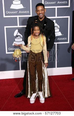 Will Smilth, Willow Smith at the 53rd Annual Grammy Awards, Staples Center, Los Angeles, CA. 02-13-11