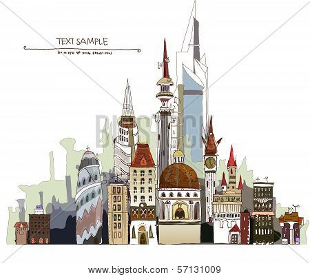 Town illustration