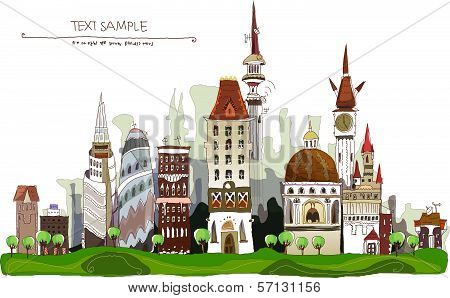 City collection City view fand  park
