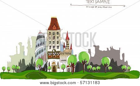 City collection City view fand  park
