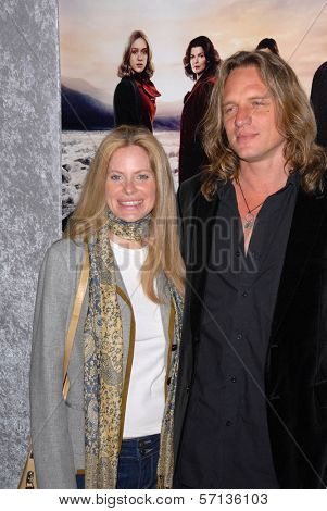 Kristin Bauer, Abri van Straten at HBO's 