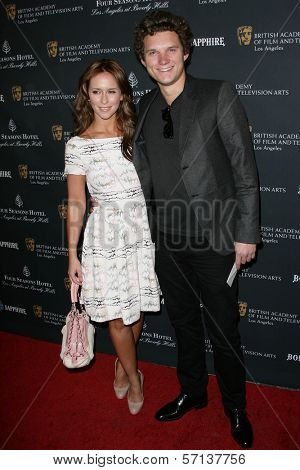 Jennifer Love Hewitt and Alex Beh  at the BAFTA Los Angeles' 17th Annual Awards Season Tea Party, Four Seasons Hotel, Beverly Hills, CA. 01-15-11