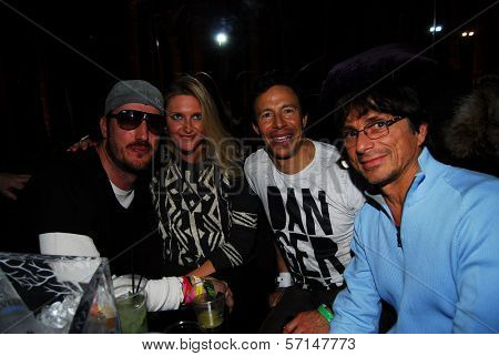 MYC Agnew and guests at Bridgetta Tomarchio's Kasanova Cover launch and 