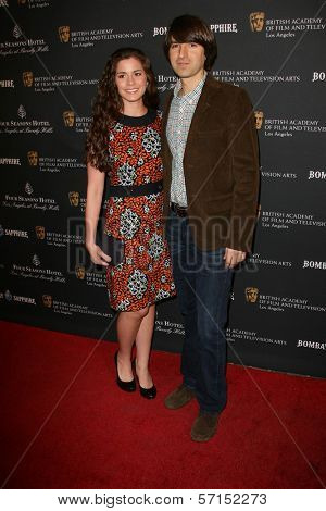 Demetri Martin and Rachael Beame at the BAFTA Los Angeles' 17th Annual Awards Season Tea Party, Four Seasons Hotel, Beverly Hills, CA. 01-15-11