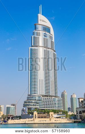 Address Hotel In The Downtown Dubai Area Overlooks The Famous Dancing Fountains
