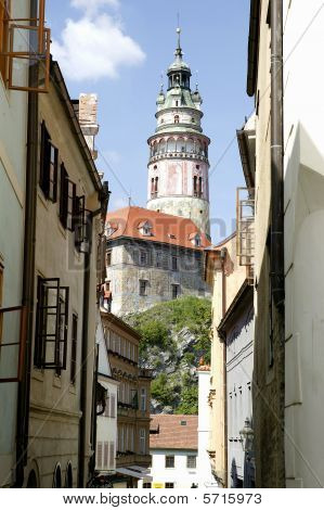 Cesky Krumlov Chateau Tower 2
