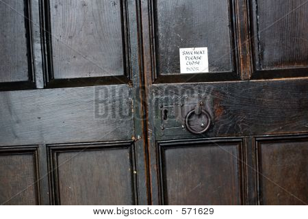 Fermer la porte