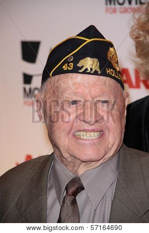 Mickey Rooney  at AARP Magazine's Movies For Grownups, Beverly Wilshire Hotel, Bevely Hills, CA. 02-07-11