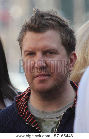 Nick Swardson  at Adam Sandler's Star on the Hollywood Walk of Fame ceremony, Hollywood, CA. 02-01-11