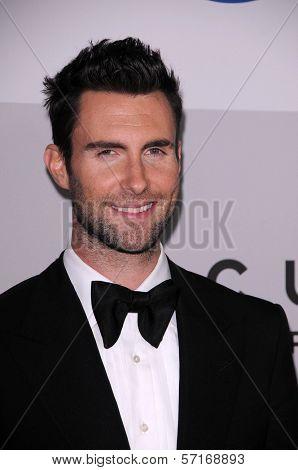 Adam Levine at the NBC/Universal/Focus Features Golden Globes Party, Beverly Hilton Hotel, Beverly Hills, CA 01-15-12
