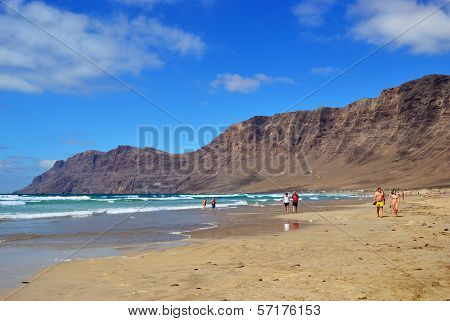 Beach Playa Famara