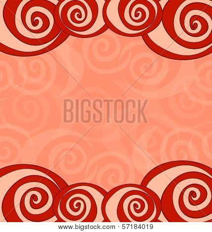 Saint Valentines Day card. Greeting card with roses.