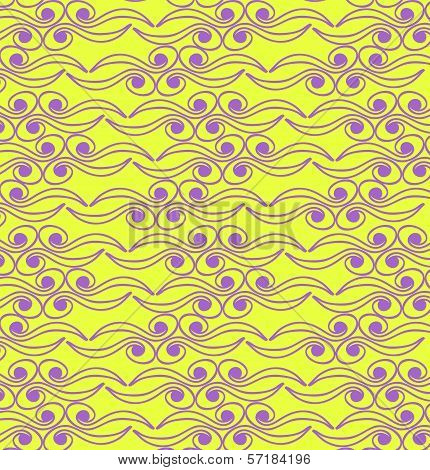 Abstract vector background. Pattern in yellow and violet.