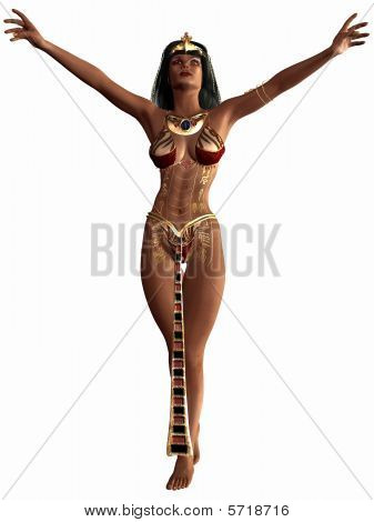 Nil - エジプトの 3 D 図の女王
