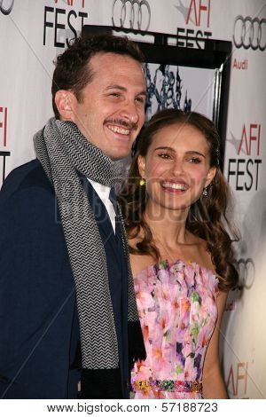 Darren Aronofsky, Natalie Portman at the AFI Fest 2010 Closing Night Gala Screening of 