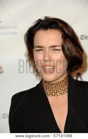 Olivia Williams at the Inaugural Museum Of Tolerance International Film Festival Gala Honoring Clint Eastwood, Museum Of Tolerance, Los Angeles, CA. 11-14-10