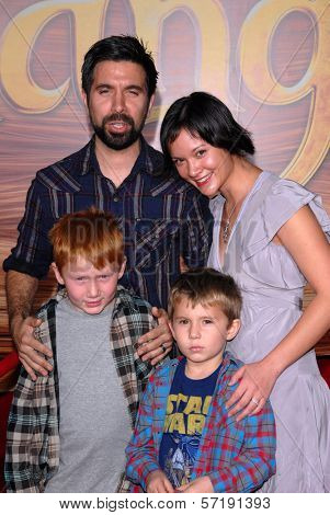 Joshua Gomez and Amy Pham at the 