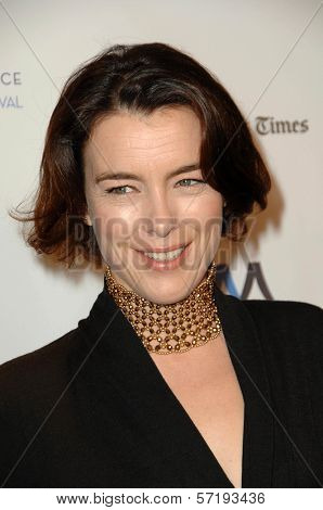 Olivia Williams at the Inaugural Museum Of Tolerance International Film Festival Gala Honoring Clint Eastwood, Museum Of Tolerance, Los Angeles, CA. 11-14-10