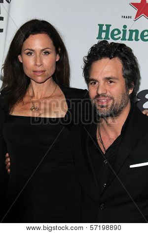 Minnie Driver and Mark Ruffalo at 