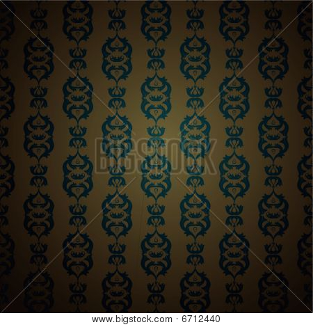 ビンテージ壁紙 Design7.eps