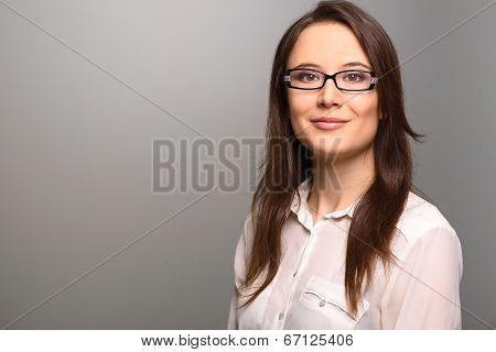 Businesswoman With A Friendly Expression