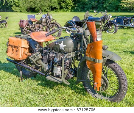 1943 Indian Model 741 Military