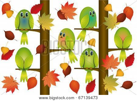 Green Birds