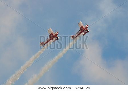 Guinot ディスプレイ チーム、イーストボーン歩いて翼