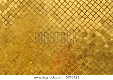 mosaïques en or