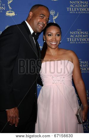 LOS ANGELES - JUN 20:  Audra Lowe at the 2014 Creative Daytime Emmy Awards at the The Westin Bonaventure on June 20, 2014 in Los Angeles, CA
