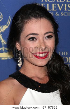 LOS ANGELES - JUN 20:  Hayley Ogas at the 2014 Creative Daytime Emmy Awards at the The Westin Bonaventure on June 20, 2014 in Los Angeles, CA
