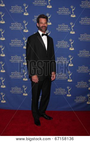 LOS ANGELES - JUN 20:  Tuc Watkins at the 2014 Creative Daytime Emmy Awards at the Bonaventure Westin on June 20, 2014 in Los Angeles, CA
