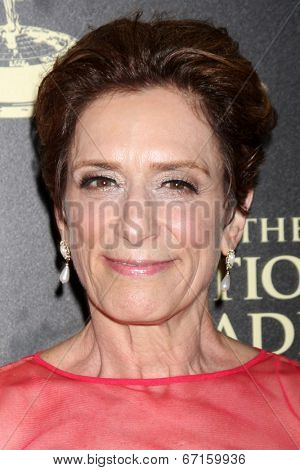 LOS ANGELES - JUN 22:  Shelly Altman, Head Writer, YnR at the 2014 Daytime Emmy Awards Press Room at the Beverly Hilton Hotel on June 22, 2014 in Beverly Hills, CA