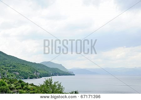 A view to lake Ohrid