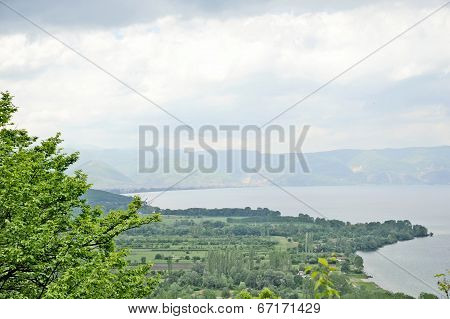 A view to lake Ohrid