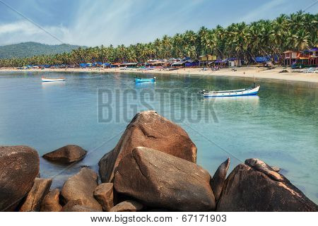 India, Goa, Palolem beach