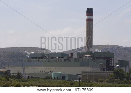 Coal and Oil Power Station