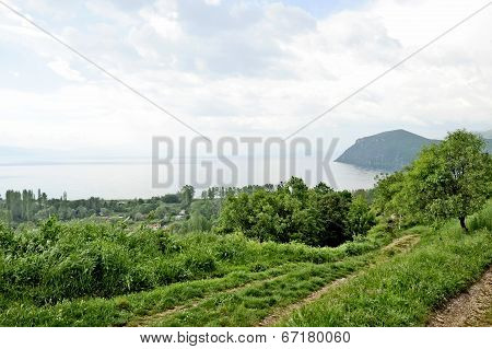 A view to lake Ohrid