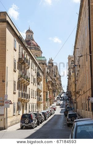 Streets Of Valletta, Malta
