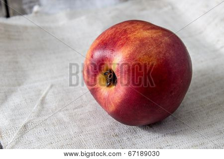 Close Up Of Fresh Peach