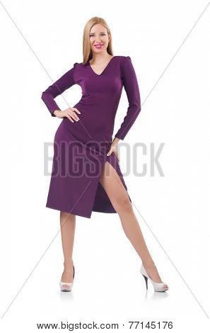 Young woman in fashion concept
