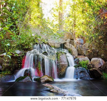  pretty waterfalls (slow shutterspeed for cascading water softening) 
