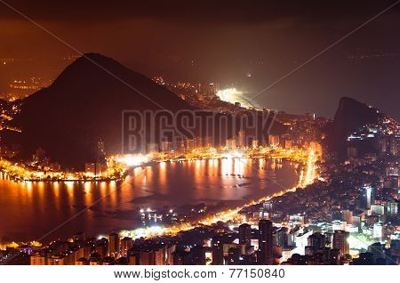 Rio de Janeiro at Night