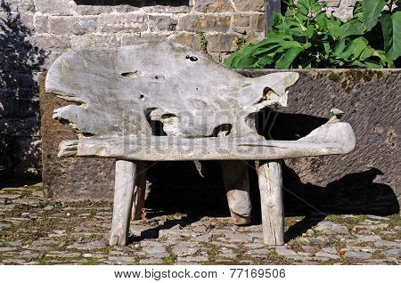 Rustic Bench.