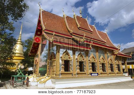 Wat Mani Phraison, Mae Sot, Tak province, Thailand.