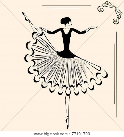Image Of Ballet Dancer