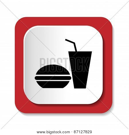 Vector icons Fast Food