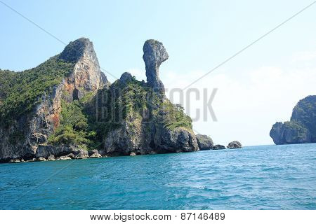 chicken island in krabi,thailand